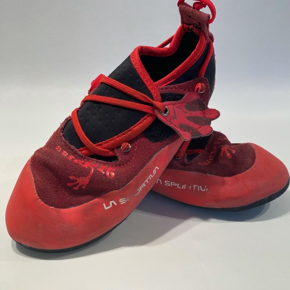 La Sportiva Stick It Youth Kids EU 34-35 US 2- 3 (ages 5-6)  rock climbing shoes - Picture 5 of 6